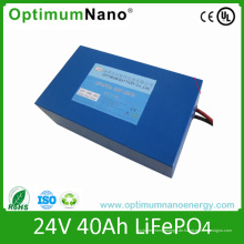 24V 40ah LiFePO4 Batterie-Satz UPS, Sonnensystem-Batterie